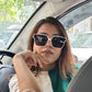 Golden Chain Oversized Glasses
