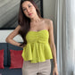 Crinkle Tube Tops