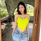 Cami Ribbed Corset Top