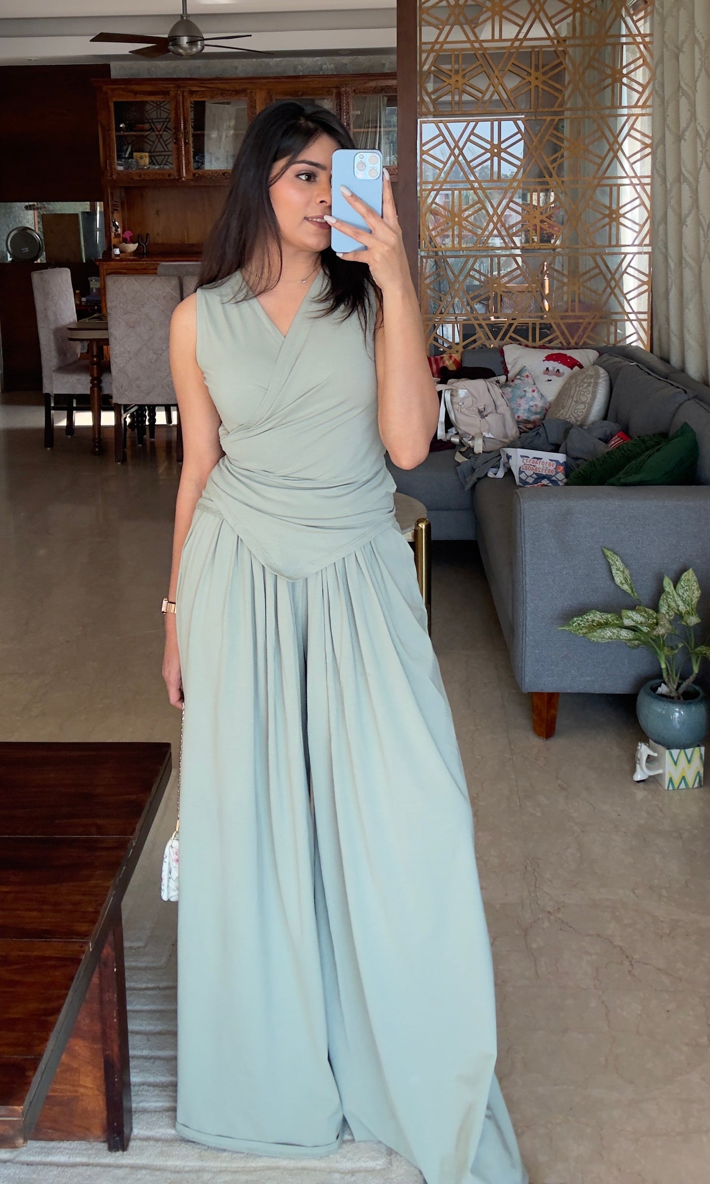 Sleeveless Wrap Co-ordinates