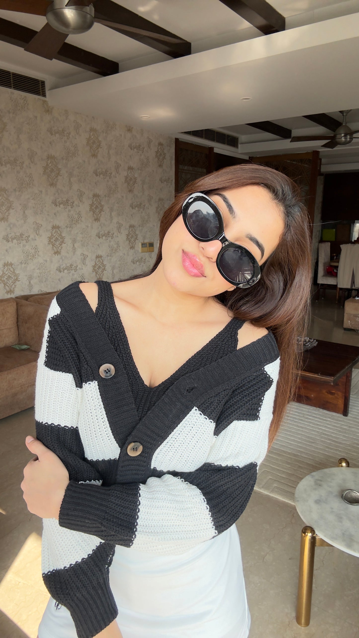 Two Piece Cardigan Set