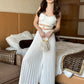 Pleated Pants