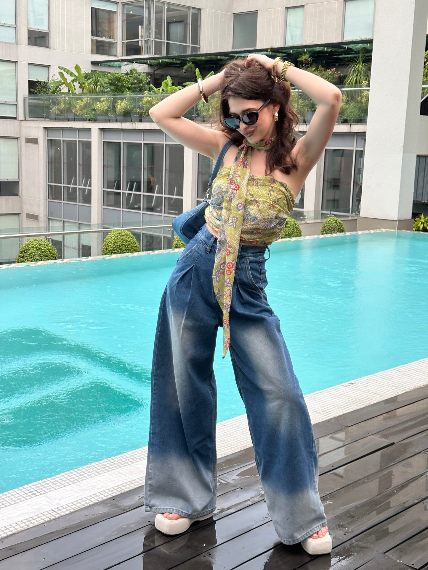 Combo: Victorian Top With Homie Denims
