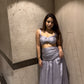 Pastel Festive Skirt Sets With Scarf