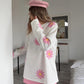 Crochet Flower Full Sleeves Top (Set Of 2)