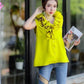 StyleAsh Flower Collar Sleeveless Shirt