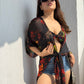 Coachella Bralette With Shrug