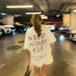 Greedy Oversized Tee