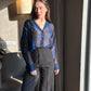 Dual Shade Georgette Shirt