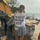 Greedy Oversized Tee