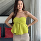 Crinkle Tube Tops