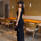 Ebony Maxi Body Hugging Dress