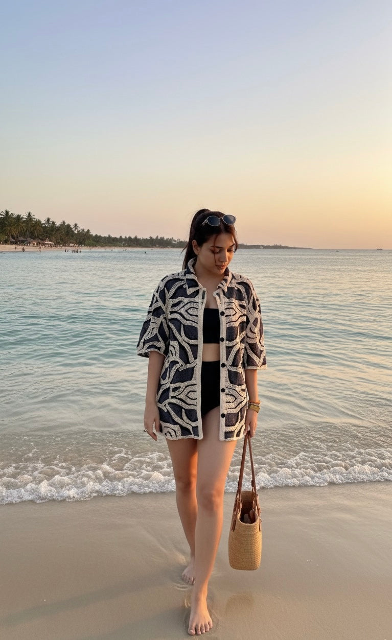 Beach Crochet Shirts