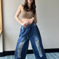 Bougie Distressed Big Denims