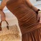 Cinderella Body-Hug Long Dress