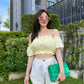Off-Shoulder Top With Shorts