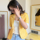 Striped Blazer With Tank Vest