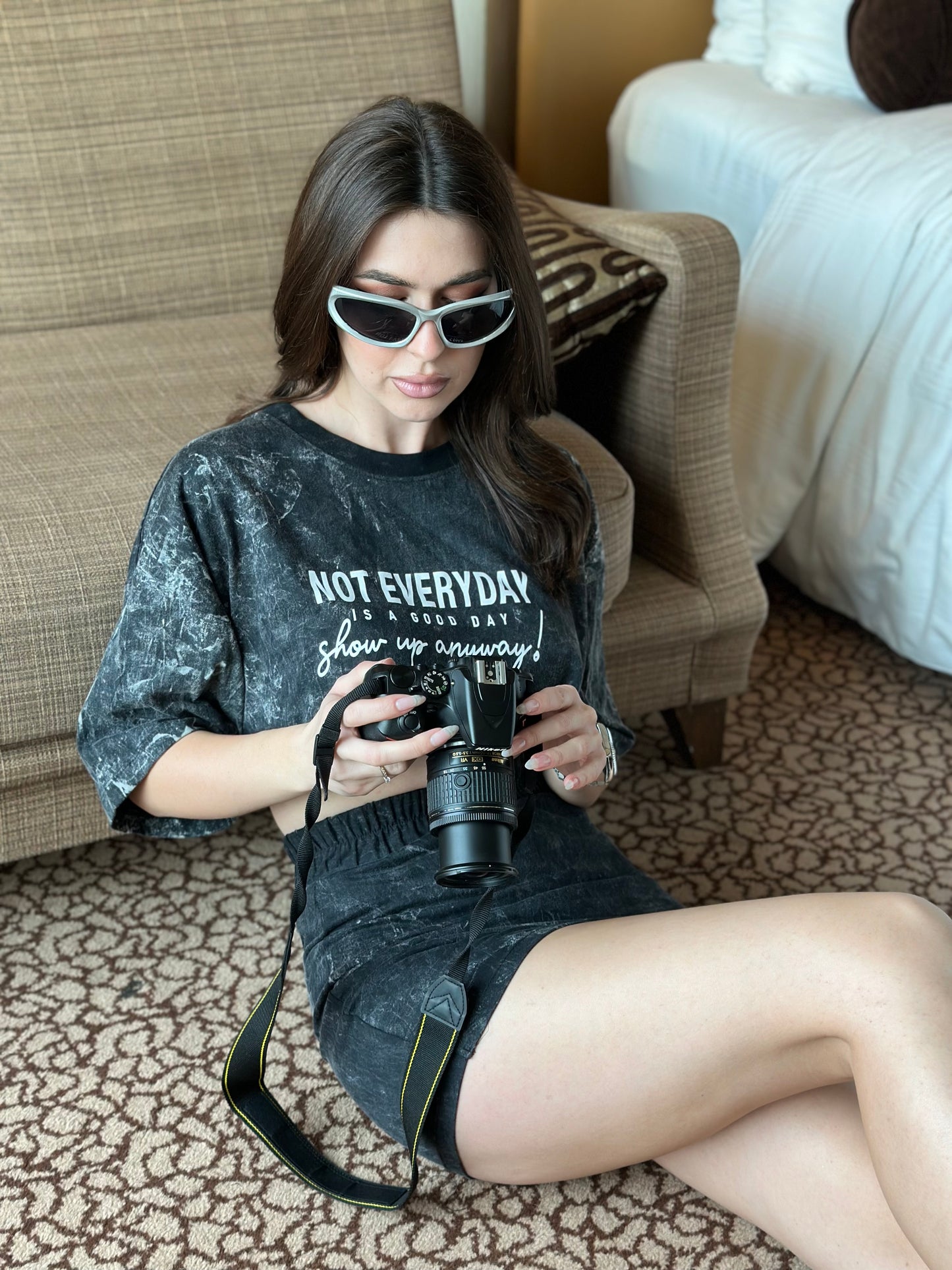 Y2K Silver Wrap Sunglasses