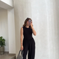 Sleeveless Stretchable Jumpsuit