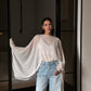 Georgette Cape Top