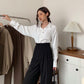 Basic Shirts With High Waist Corporate Pants