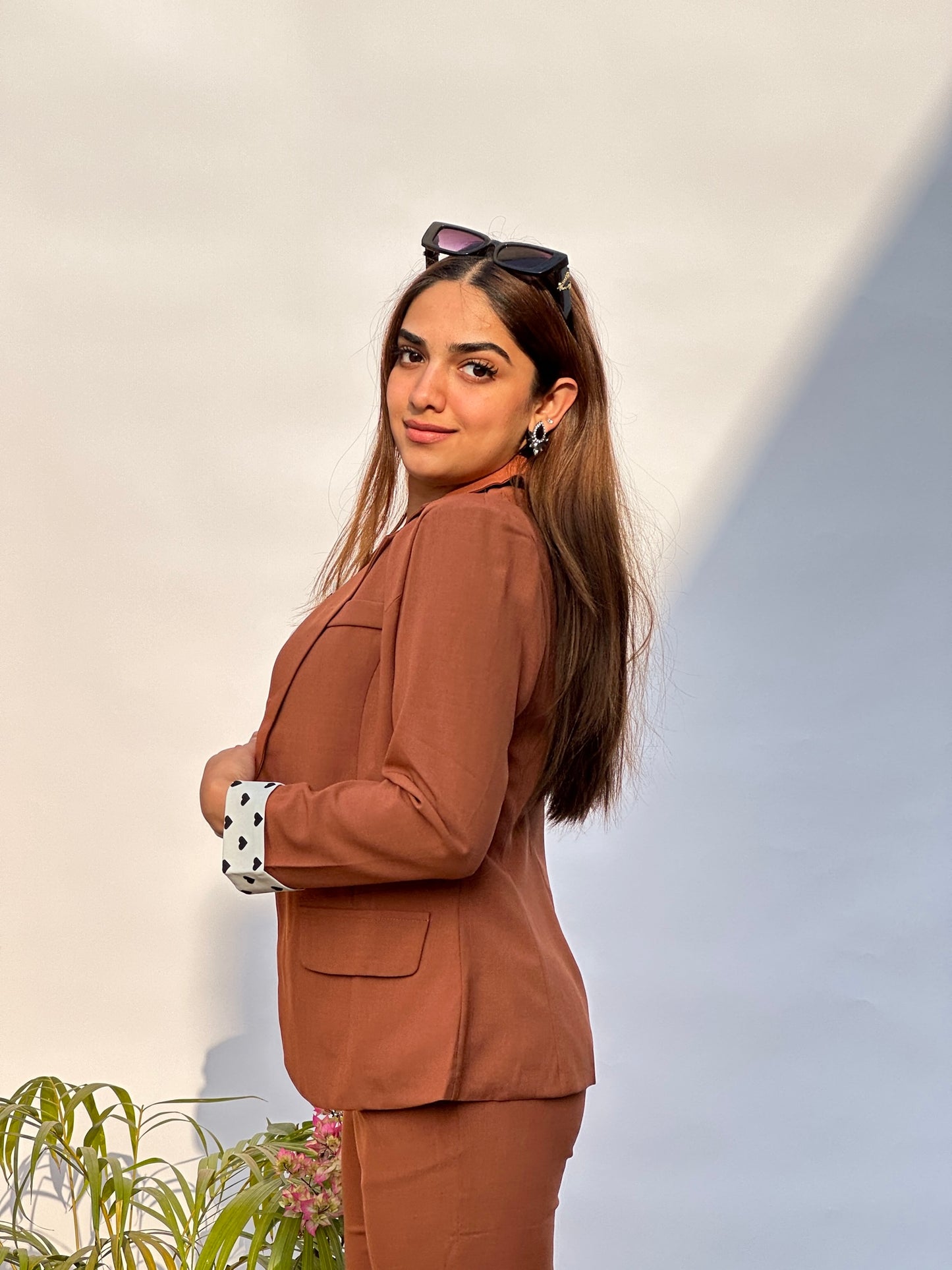 Rust Petite 3 Piece Corporate Set