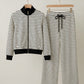 Chalk Stripes Jacket With Pants