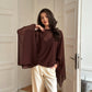Georgette Cape Top