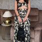 Golden Foil Skirt Set