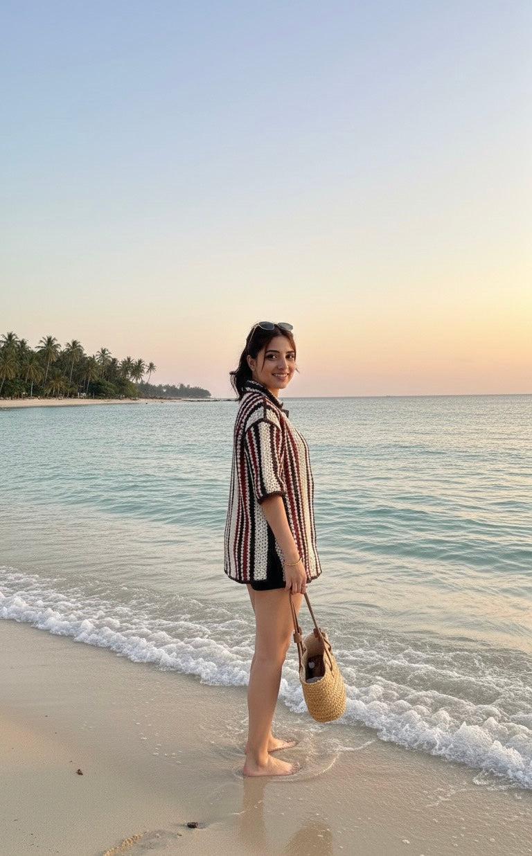 Beach Crochet Shirts