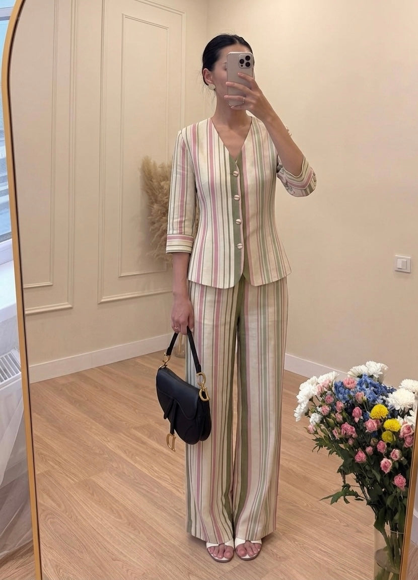 Quarter Sleeve Pastel Corporate Set