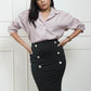 Combo Deal: Basic Mauve Shirt With Corporate Skirt