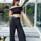 Criss-Cross Pants