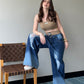 Bougie Distressed Big Denims