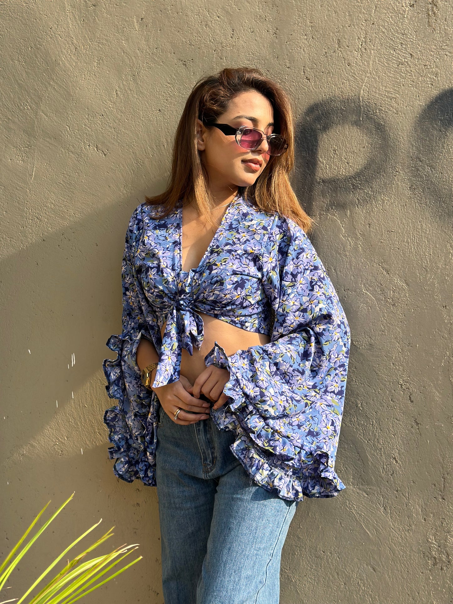 Summer Floral Top