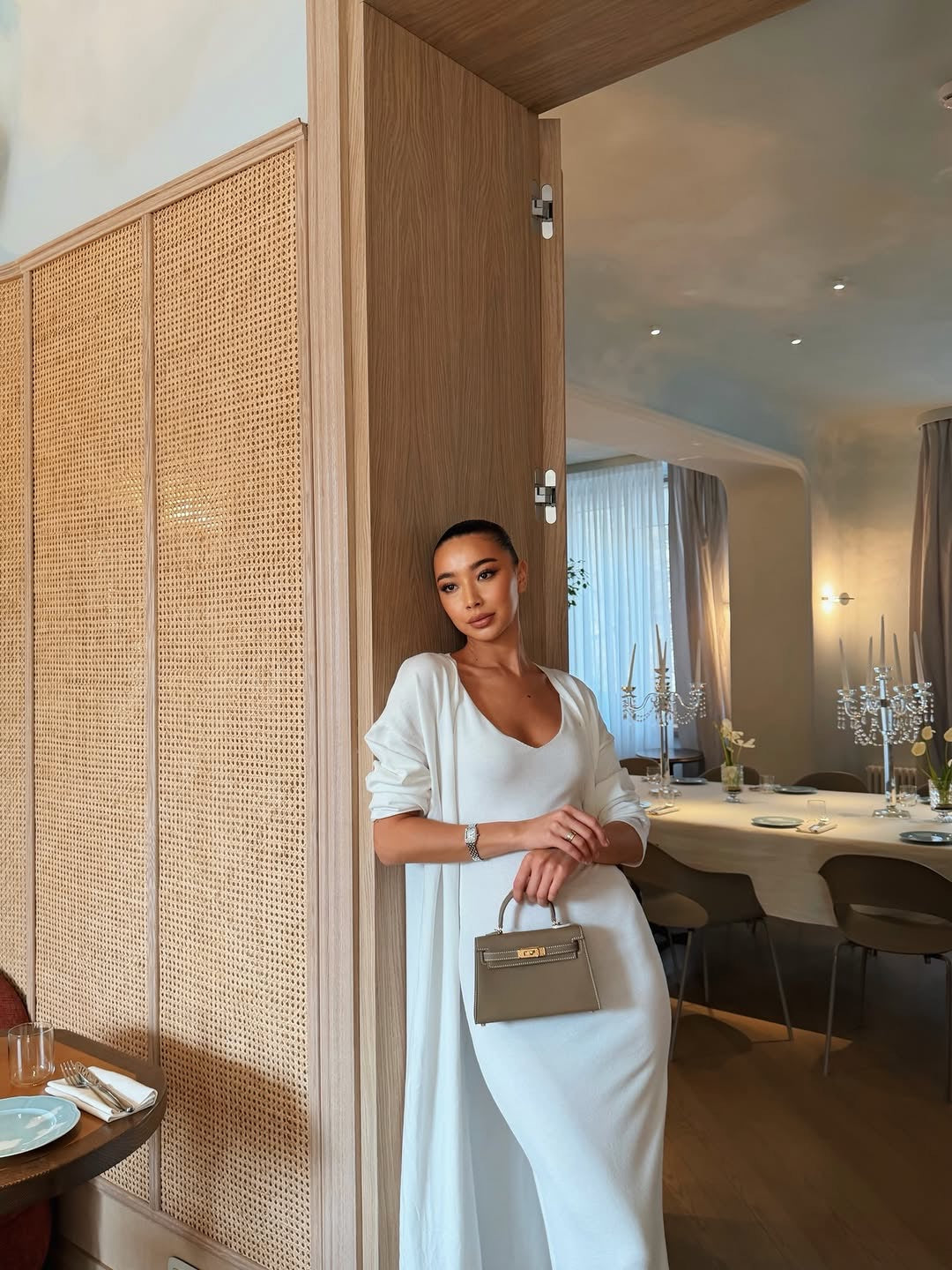 Pearl Dress Shrug Set