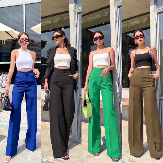 Color Pop Straight Leg Pants