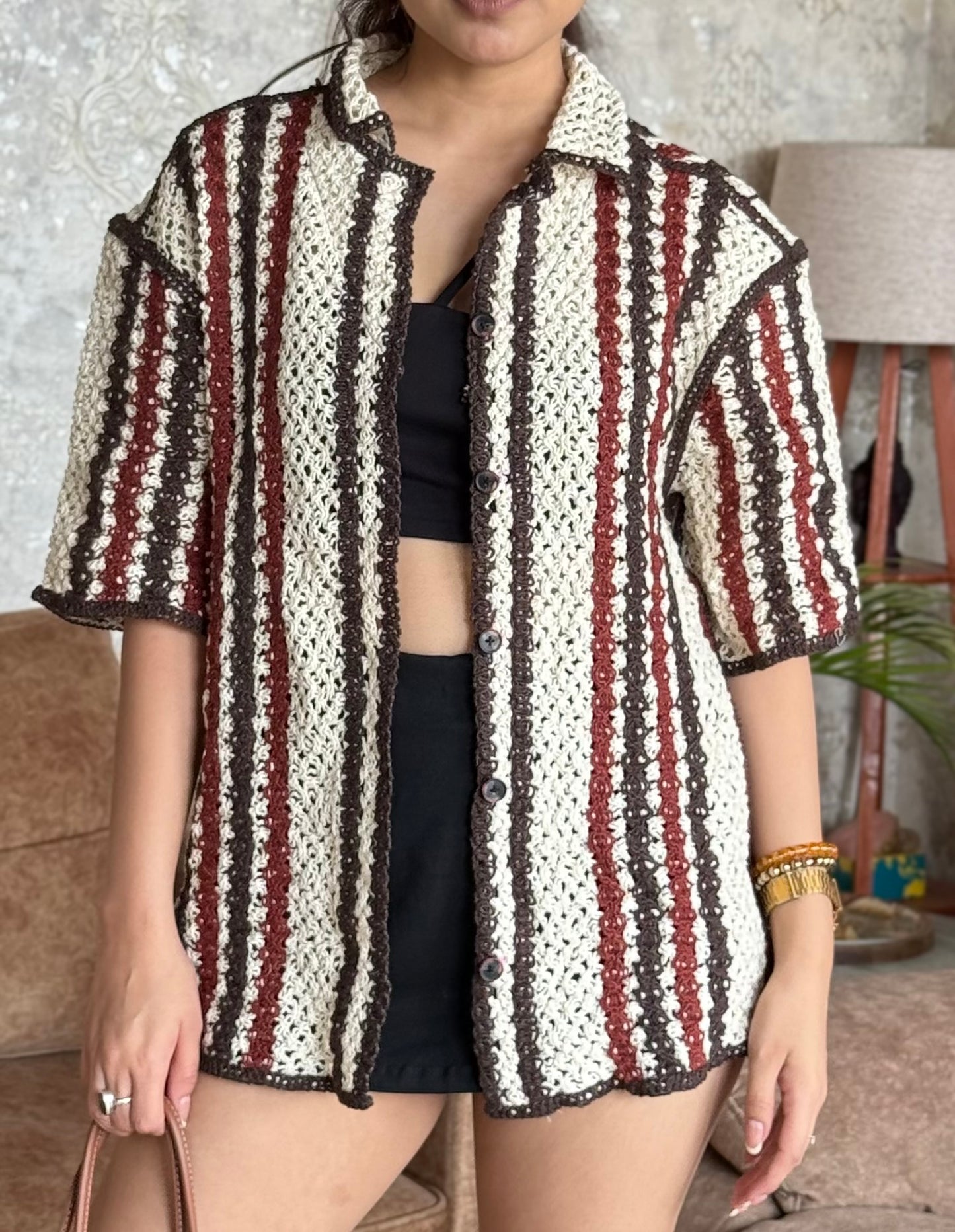 Beach Crochet Shirts