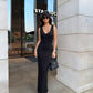 Ebony Maxi Body Hugging Dress