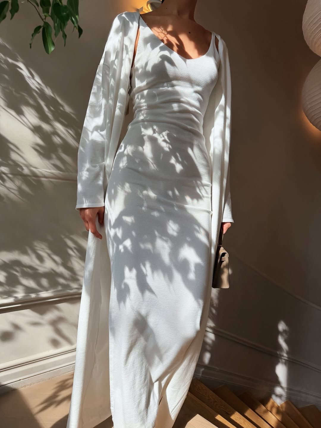 Pearl Dress Shrug Set