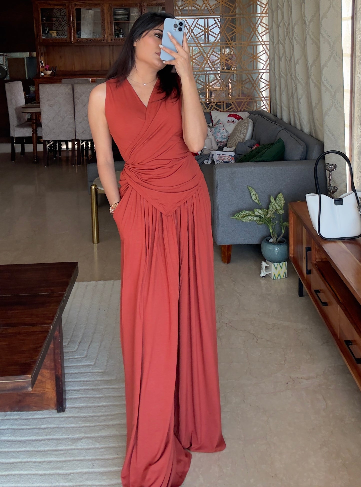 Sleeveless Wrap Co-ordinates