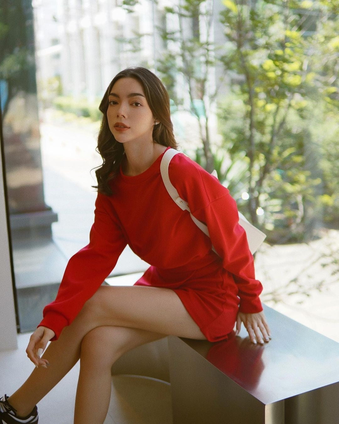 Fleece Winter Skorts Set