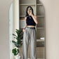 Double Belted Petite Trousers