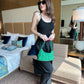 Combo: Baggy Pants With Backless Bodysuit