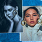 Chunky Three Layer Hoop Earring