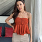 Crinkle Tube Tops