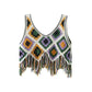 Crochet Fringe Knitwear Top