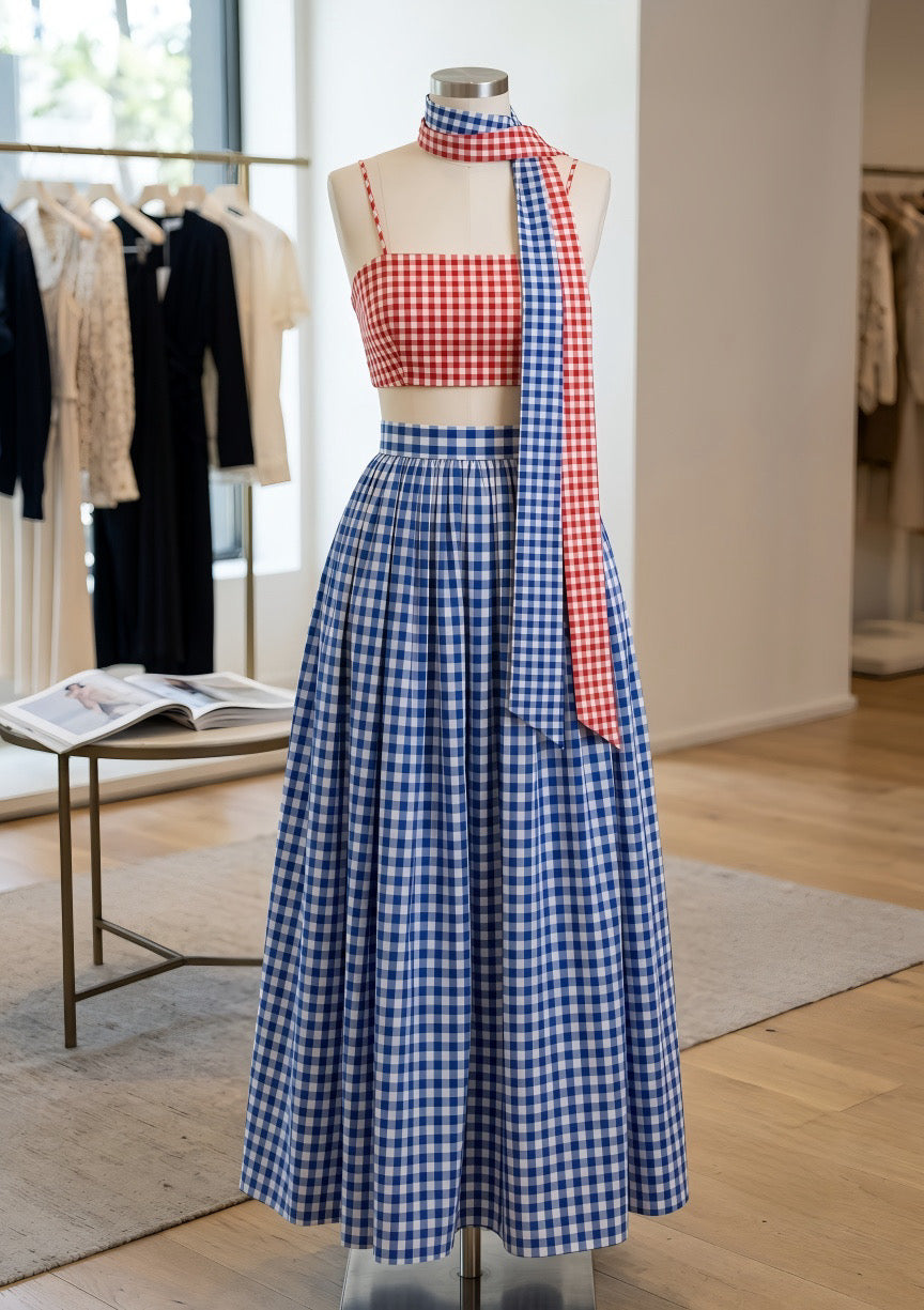 Color Confused Skirt Co-ordinates