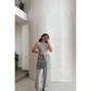 Sleeveless Stretchable Jumpsuit