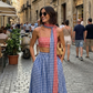 Color Confused Skirt Co-ordinates